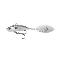 Savage Gear 3D Sticklebait Tailspin 6.5cm 9g Coulant Noir Argent