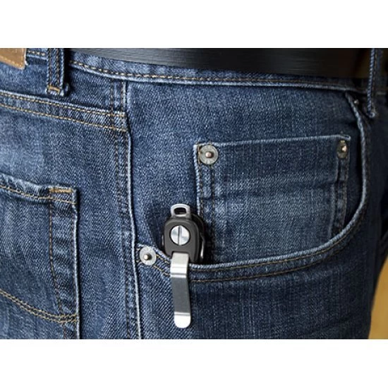 Porte-clés KeySmart Robuste Palourde Noire – Image 3