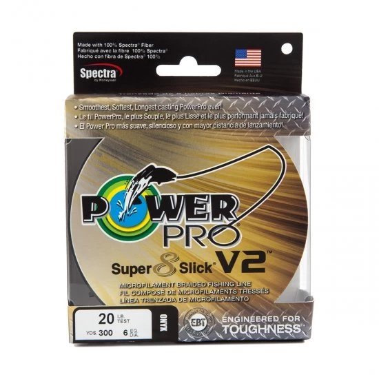Shimano Power Pro Fil Tressé Super 8 Slick V2 Moon Shine 0.23mm 135m