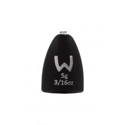 Westin Add-It Tungsten Bullet Weights 5g Noir Mat 4pcs