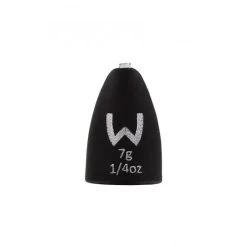 Westin Add-It Tungsten Bullet Poids 7g Noir Mat 3pcs