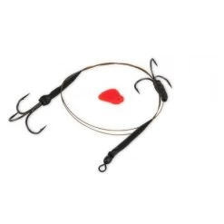 Fox Rage Predator Twin Treble Trace 50cm Taille 8